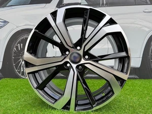 4X R20" 5X108 Volvo Double Spoke Style Black Polished Wheels: Fits For V60 XC70 - Picture 1 of 8