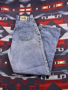 Vtg Levi's Silver Tab Baggy Y2K Jnco Pant Size 32x30 90S Front Pocket Wide Leg - Picture 1 of 15