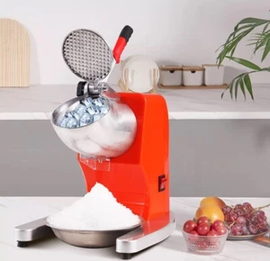 VEVOR 220LBS/H Trituradora de Hielo Eléctrica Cono de Nieve Máquina Fabricante de Hielo Afeitado 300W - Imagen 1 de 4