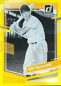 2023 Donruss #198 Bill Mazeroski Yellow - Picture 1 of 1
