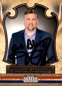 Daniel Roebuck Signed 2011 Panini Americana Card #23 Lost Matlock The Fugitive