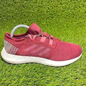 Adidas PureBoost Go Womens Size 8.5 Pink White Running Athletic Shoes Sneakers - Picture 1 of 10