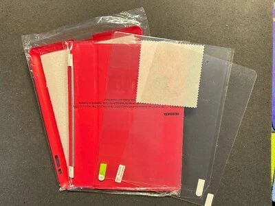 IPad 2 / 3 / 4 Cover Front Back Rot 2x Display Schutz - Bild 1 von 4