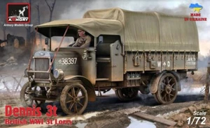 Armory AR-72101 1:72 Dennis 3t Lorry, British WWI lorry w/ flatbed cargo body - Bild 1 von 9