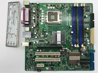 Pegatron IP4BL-ME Rev: 1.04- DDR2 - mATX - Socket 775 - con escudo de E/S #M825 Foto 1 de 4