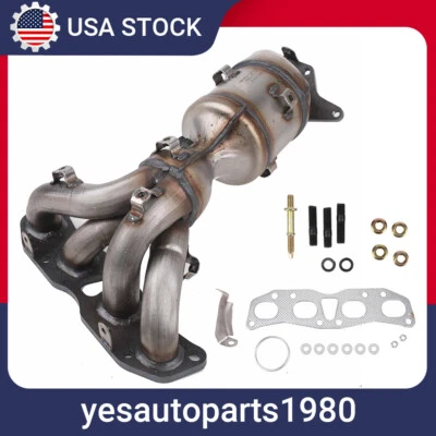 Convertidor catalítico colector para Nissan Altima L4 2007-2013 2,5 L 674-933 EPA Foto 1 de 4