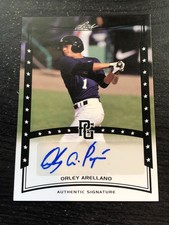 2014 Leaf Perfect Game Autographs Black Orley Arellano