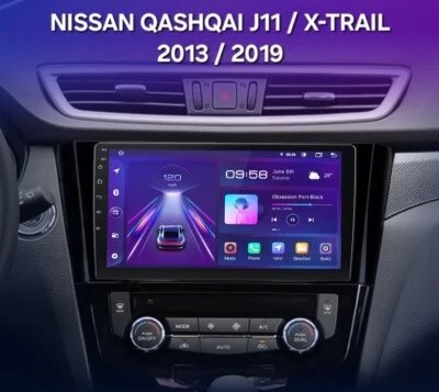 NISSAN QASHQAI 2 J11 X-TRAIL dal 2013 al 2019 Autoradio Carplay Android 12