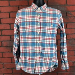 J.Crew Herren Medium kariertes Flanell Button-Down Hemd - Freizeit, Preppy, Herbst - Bild 1 von 7