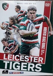 Leicester Tigers 2009/10 Season Rugby 2 x DVD Box Set