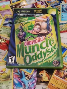 Oddworld: Munch's Oddysee (Microsoft Xbox, 2001) CIB testato funzionante spedizione veloce - Foto 1 di 4