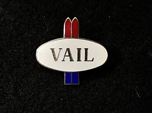 Insignia de prendedor de esquí VAIL COLORADO Resort recuerdo solapa de viaje - Imagen 1 de 3