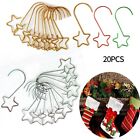 Premium Quality and Reusable Christmas Hooks Set of 20 for Easy Decoration