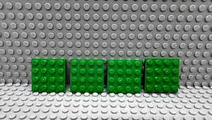 Lego 4 grüne 4x4 Grundplatte NEU - Bild 1 von 1