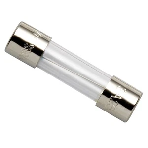 Pack of 5 - 1A Slow Blow (Slow Acting) Fuse 125/250V 6x30mm (1/4 inch x 1-1/4) - Picture 1 of 1