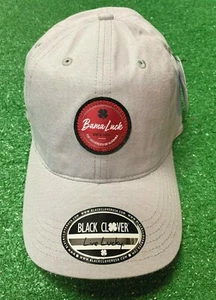 BLACK CLOVER Alabama Oxford Men's Cap Hat NEW Adjustable Light Grey - Imagen 1 de 3