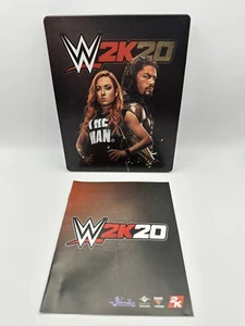 STEEL BOOK CASE WWE 2K20 Limited Edition Steelbook (NO GAME) - Picture 1 of 4