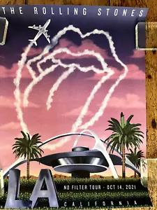Rolling Stones seltene Tour-Lithographie - Sofi Stadium L.A. - 14. Oktober 2021 - Bild 1 von 6