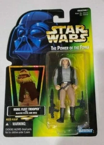Star Wars The Power of The Force Rebel Fleet Trooper W/ Rifle Action Figure - Picture 1 of 3