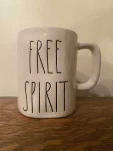 Rae Dunn Artisan Collection Coffee Mug By Magenta "Free Spirit" #220 - Picture 1 of 2