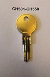 1 UWS Toolbox Key Code Cut CH501 to CH550 Truck Tool Box Lock Key - Picture 1 of 1