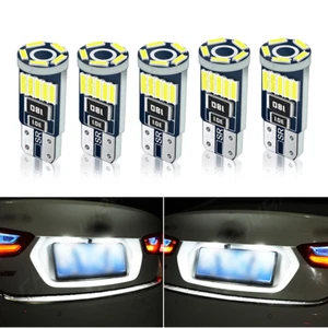 For Mitsubishi Lancer 2010-2024 - T10 LED License Plate Light Bulbs Replace Kit - Picture 1 of 13