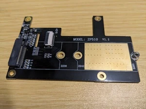 Adaptador SSD ZP510 Raspberry Pi 5 PCIe NVMe M.2 - Placa RPi NVMe - Imagen 1 de 6
