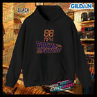 Back To The Future Movie 88 Mph American Funny Logo Men's Hoodie Size S-5Xl