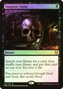Vampiric Tutor *FOIL* - Commander Legends - NM - Magic The Gathering - MTG - Bild 1 von 1