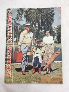 Vintage Magazine American Rifleman Aug 1952 Great Ads - Picture 1 of 5