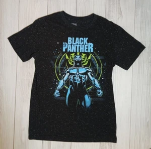 MARVEL T-Shirt Black Panther Men's Med Charcoal Flecked - Picture 1 of 3