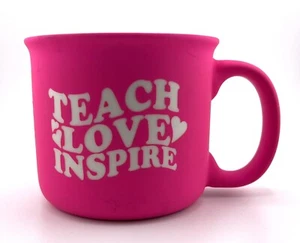 Sunday Morning Ceramics Mug Teach Love Inspire - Picture 1 of 10