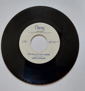 James Duncan - Waiting On The Train / My Baby Is Back CHARY EX - Picture 1 of 2