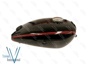 Fits For Horex Regina Black With Red Lining Fuel Gas Petrol Tank With Cap @US - Picture 1 of 5