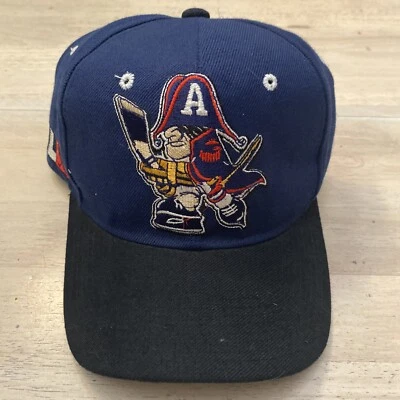 Vintage Milwaukee Admirals Hockey 7 1/8 Fitted Hat Wool Blend - Image 1 of 4