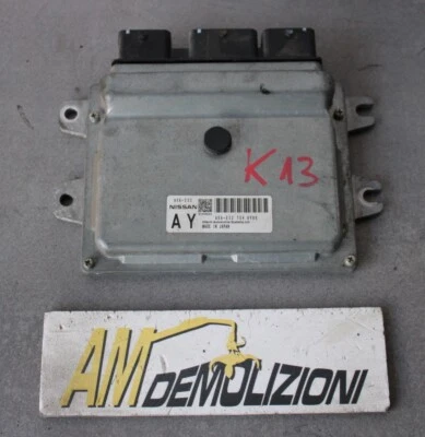 A56-E33 CENTRALINA MOTORE NISSAN MICRA K13 1.2 BENZINA - Immagine 1 di 4