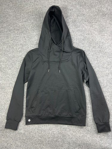 VETEMENTS Felpa con cappuccio Senita Athletics donna pullover nera media collo alto