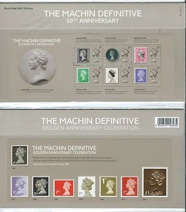 GREAT BRITAIN 2017 THE MACHIN DEFINITVE PRESENTATION PACK - Picture 1 of 1
