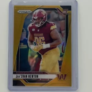 Prizm Gold Jer'Zhan Newton True Rookie 2024/10 - Imagen 1 de 2