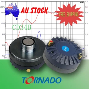 Compression Driver Titanium Diaphragm 34mm voice coil, CD34B - Picture 1 of 6