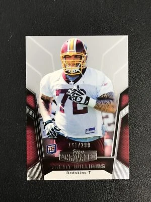 2010 Topps Unrivaled #149 Trent Williams Rookie Silver /299 Washington Redskins - Image 1 of 2