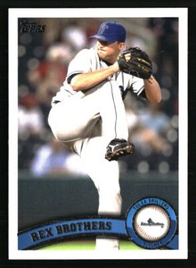 Rex Brothers 2011 Topps #60  Baseball Card