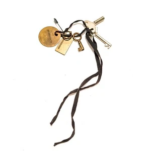 ANN DEMEULEMEESTER keyring/chain/bracelet/charm keys NEW - Bild 1 von 5