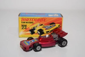 B11 1:64 3 pulgadas matchbox superfast 24 team matchbox coche de carreras roj... - Imagen 1 de 13