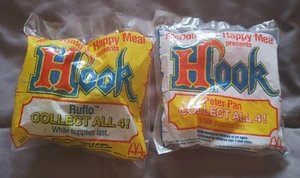 McDonalds 1991 Hook Happy Meal Toys Peter & Rufio - Picture 1 of 2