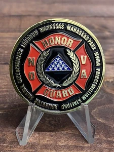 Northern Virginia NOVA Honor Guard Challenge Coin Professional Firefighters - Picture 1 of 4