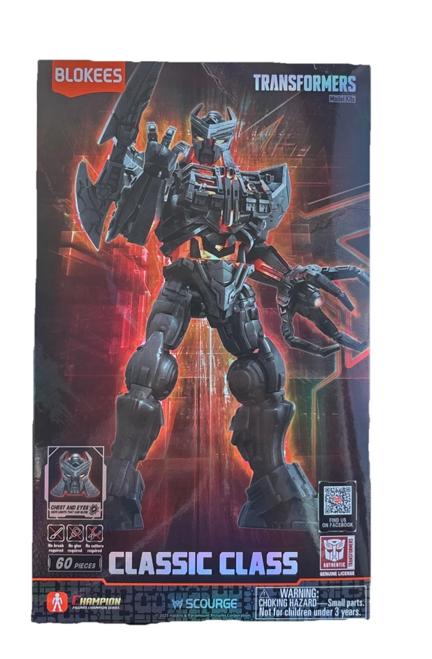 Blokees Transformers Classic C  Scourge - Rise of the Beasts (Pre-Painted  New - Image 1 of 1