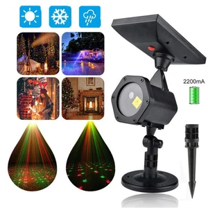 Christmas Laser R&G LED Projector Light Moving Outdoor Landscape Stage Xmas Lamp - Picture 1 of 12