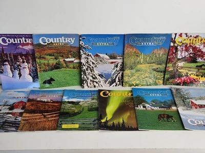 Country Extra Magazine Job Art Lot Slow Living Rural Farm Ranch Slice of Life Foto 1 de 4
