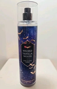 Bath & Body Works Wicked Vanilla Woods Fine Fragrance Mist 8 Oz Spray - Picture 1 of 7